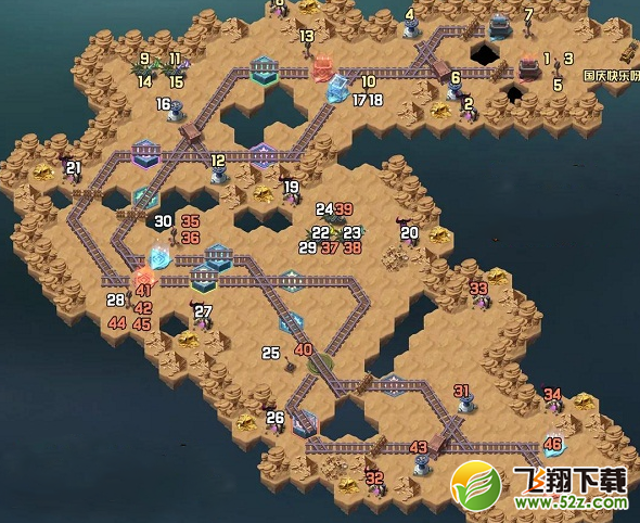 剑与远征扬沙戈壁路线走法攻略_52z.com