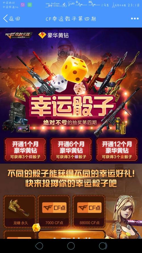 cf大抽奖_CF抽奖中奖的几率有多大？