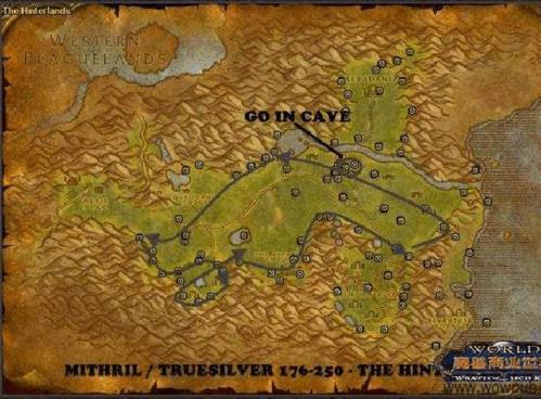 wow锡矿_魔兽世界 采矿：那里锡矿石 和 银矿石多？