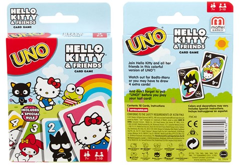 《一起优诺》猛男必玩！Uno Hello Kitty满足你的少女心！