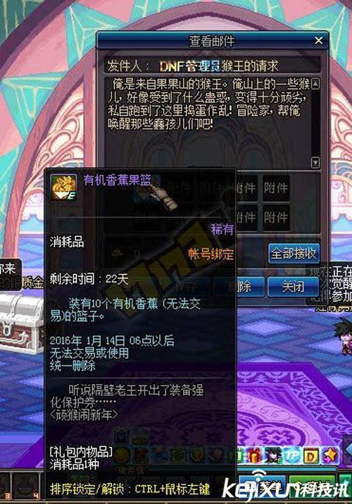 dnf红毛小猴属性_dnf红毛小猴宠物属性 永久猴年宠物怎么获得怎么弄
