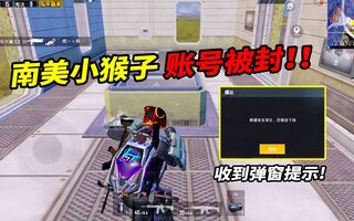 《和平精英》和平精英：南美小猴子游戏账号被封！他在游戏里做了什么？(视频)