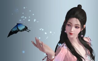 《天涯明月刀》【天涯岳明刀手游】不戴的漂亮怎么能称得上是天下第一香？别进来看看白嫖的舞蹈动作_(:з“∞”)_(视频)