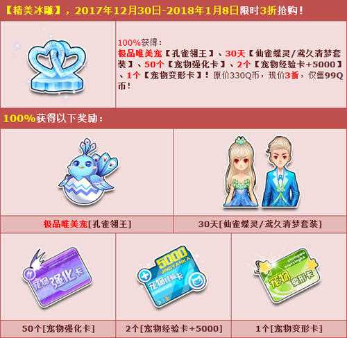 《QQ飞车》孔雀翎王怎么得？ 精美冰雕有什么用？