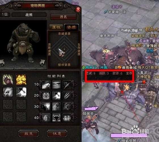 斗战神白熊攻略 资质60可以鉴定活跃白色_斗战神白熊攻略