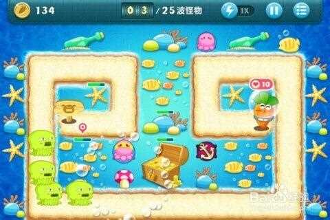 保卫萝卜深海10金萝卜流程攻略_保卫萝卜深海10