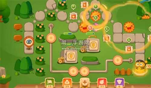保卫萝卜3公园第3关攻略 公园第3关布局分析_保卫萝卜3公园