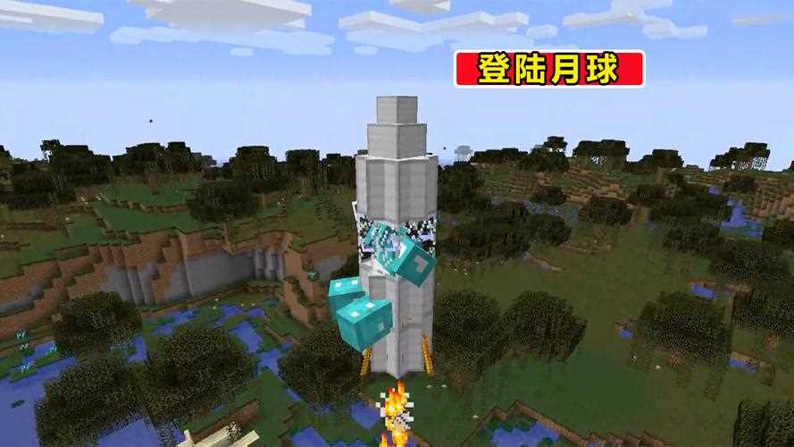 我的世界虚无世界2怎么去月球 月球有什么_我的世界怎么去月球攻略