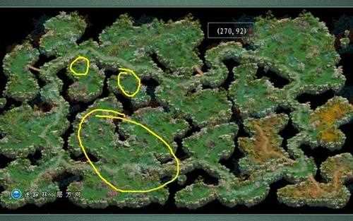 征途2迷踪森林怎么玩 迷踪森林的怪物分布图文详解_征途2迷踪林怎么去攻略