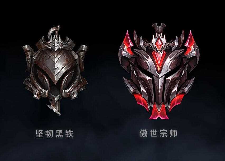 英雄联盟2019段位级别排列 黑铁宗师段位改动介绍_lol段位级别攻略