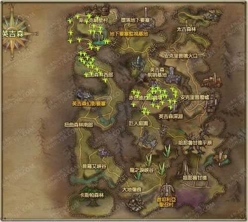 永恒之塔采集地点及作用一览 没事就去赚点零用钱_永恒之塔 采集攻略