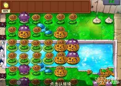 植物大战僵尸攻略之八炮流搭梯新手教程3