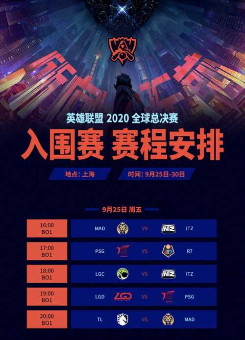 lols11全球总决赛规则